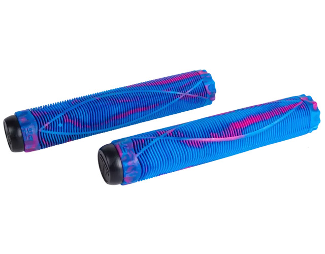 Грипсы 2шт с барендами Fish 170mm, Blue/Pink, на трюковой самокат 294354