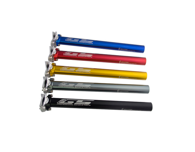 Подседельный штырь GUB GS seat post 31.6mm  (черные, красные, синие, желтые, серые)